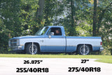 StreetGrip system for 1973-1987 C10 with big block, no bushings.