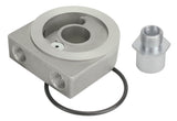 Derale Low Profile Pressure relief Sandwich Adapter w/ 3/8" NPT Ports & 22x1.5mm Thread (25774)