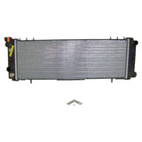 Crown Automotive Radiator — Black, Silver (52079693AD) - image 2