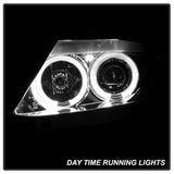 Spyder Projector Headlights - LED Halo - Chrome (5029089) - image 2