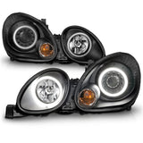 ANZO USA - Projector Headlight Set w/Halo - 121144