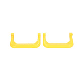 Super Hoop; Assist/Side Step; XP7 Safety Yellow Powder Coat; Pair (128227)