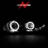 ANZO USA - Projector Headlight Set w/Halo - 121160
