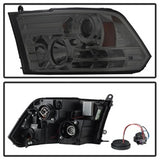 Spyder Projector Headlights - Light Bar DRL - Smoke (5081742) — view 4