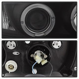 Spyder Projector Headlights - LED Halo - Black (5009081) - image 5