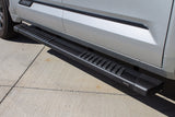 Raptor Series 6" OEM Style Running Boards Black Textured Aluminum - 1704-0142BT
