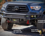 Ironman 4x4 2016-2023 Toyota Tacoma Raid Series Front Bumper Kit - BBR072K-BBFABFA - image 3