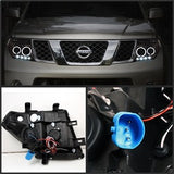 Spyder Projector Headlights - LED Halo - Smoke (5011541) - image 2