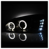 Spyder Projector Headlights - LED Halo - DRL - Black (5042675) - image 7