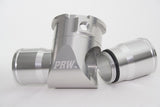 PRW - HOSE FILLER, INLINE COOLANT, 1.50"/1.50" Male Hose Barb, Satin Alum - 5292293