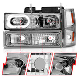 ANZO USA - Crystal Headlight - 111508