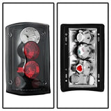 Spyder Euro Style Tail Lights - Black (5002914) - image 2