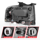 ANZO USA - Projector Headlight Set w/Halo - 111114
