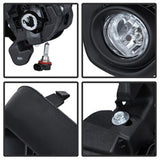 Spyder OEM Fog Lights w/ Universal Switch - Clear (5080264) - image 4