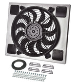 Derale Powerpack - High Output Single 14" Electric RAD Fan/Aluminum Shroud Kit (16817)