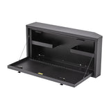 Tailgate Lockbox - '07-18 Wrangker JK (Standard Panel; Black) — 8" (TFY359-01)