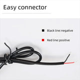 LED Knight Rider Scanning Hood Brow DRL Flex Cool White Kit for Cars and Jeeps Race Sport Lighting
