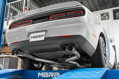 MBRP 3in. Cat-Back. Dual Rear Exit. Street Version. T304. Quad CF Tips (S71153CF)