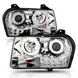 ANZO USA - Projector Headlight Set w/Halo - 121136