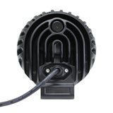 4.5-inch 56-Watt Round IQ Series Auxiliary LED Flood Beam Light - Industrial Grade Quadruplex Optical System