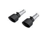 MBRP Tip Set, 5in OD Dual Wall Angle Cut, BLK. (T5199BLK)
