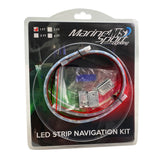 Boat and Marine Vessel 12in LED Strip Starboard and Port sidelight Nav kit (1FT)