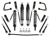 ICON 2021-2026 Ford Bronco, Non-Sasquatch, 3-4" Lift, Stage 7 Suspension System, CDXS, Tubular