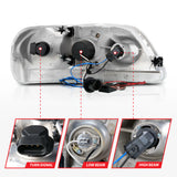 ANZO USA - Projector Headlight Set w/Halo - 111054