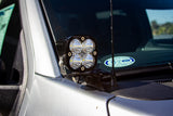 Squadron Sport A-Pillar Kit - '21-23 F-150 (Spot; Clear; Upfitter Wiring)