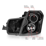 ANZO USA - Projector Headlight Set w/Halo - 121417