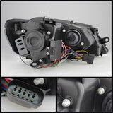 Spyder Projector Headlights - Light Tube - DRL - Smoke - image 2