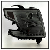 Spyder Projector Headlights - DRL LED - Smoke (5082558) — view 3