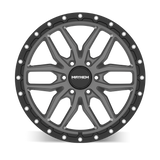 MAYHEM VECTOR 8310 MATTE GUNMETAL BLACK LIP 20X9 6-135 18MM 87.1MM 8310-2936MGT
