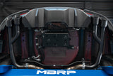 2.5in. Axle-Back. Dual Rear Exit. BLK. Quad Tips