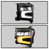 Spyder LED DRL Full LED Headlight - OE Left - Black - image 2