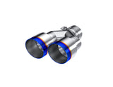 2.5" Inlet Exhaust Tip. T304 Stainless Steel, Burnt End. (T5170BE)