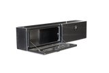 Highway Product 65 X 16 X 13 HIGH SIDE TOOL BOX WITH SMOOTH ALUMINUM DOOR, SMOOTH ALUMINUM BASE - 3813-005
