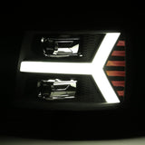 AlphaRex Projector Headlights Plank Style Design Black - 880205 - image 3