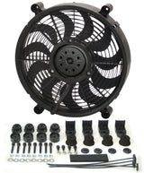 Derale 14" High Output Single RAD Pusher/Puller Fan with Premium Mount - image 3