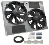 Derale Powerpack - High Output Dual 12" Electric RAD Fan/Powder coated - image 3