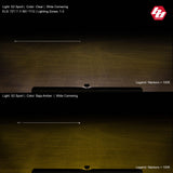 S2 Sport Black Flush Mount LED Light Pod (Wide Cornering; Clear)