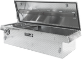 Highway Product 70 X 16 X 27 SINGLE LID TOOL BOX WITH DIAMOND PLATE BASE, DIAMOND PLATE LID - 3222-002
