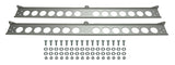Derale Dual Stacked Plate Brushed Aluminum Brackets With Mounting - image 2