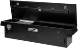 Highway Product 70 X 16 X 23 SINGLE LID TOOL BOX WITH SMOOTH BLACK BASE, LEOPARD LID - 3213-009-BK62S