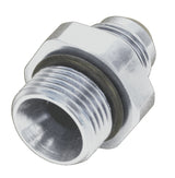 Derale Aluminum Cooler/Adapter Fitting -8AN x -10AN O-ring, Bright - image 2