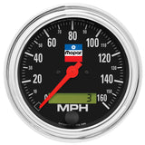 3-3/8" SPEEDO, 160 MPH, IN-DASH, LCD, ELEC, MOPAR CLASSIC