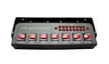 48in Full-Size LED Strobe lightbar in Amber/White 3-Watt LED's,White LED take-down light, White LED alley light, Amber/W