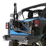 Smittybilt Tire Carrier — 2007-2018 Jeep Wrangler (SMB76857)