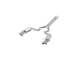 3in. Cat-Back. Dual Rear Exit. Quad Tips. Street Version. T304 (S7205304)