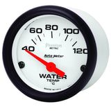GAUGE, WATER TEMP, 2 1/16", 40-120?C, ELECTRIC, PHANTOM